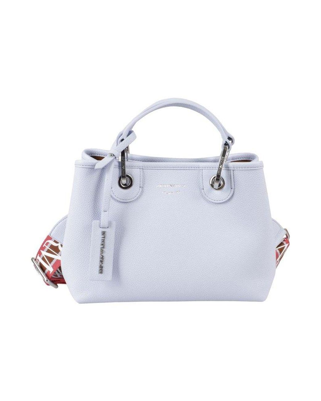 Emporio Armani My Ea Logo Detailed Tote Bag in Blue Lyst Australia