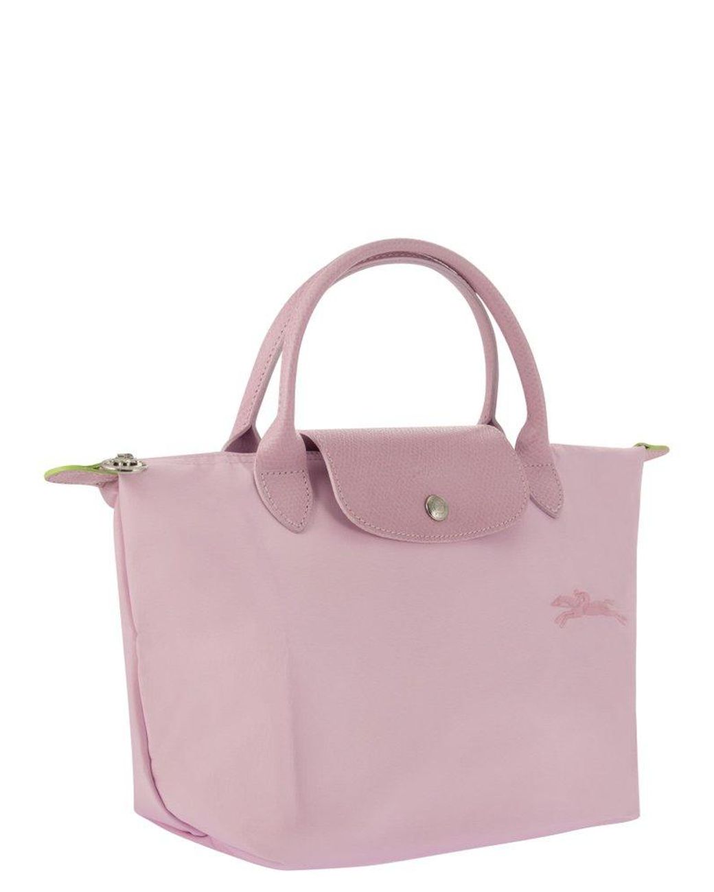 Longchamp Le Pliage Green Hand Bag S in Pink Lyst