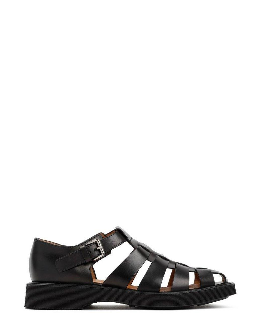 Church's Hove Strappy-design Buckle-fastened Sandals in Black for Men ...