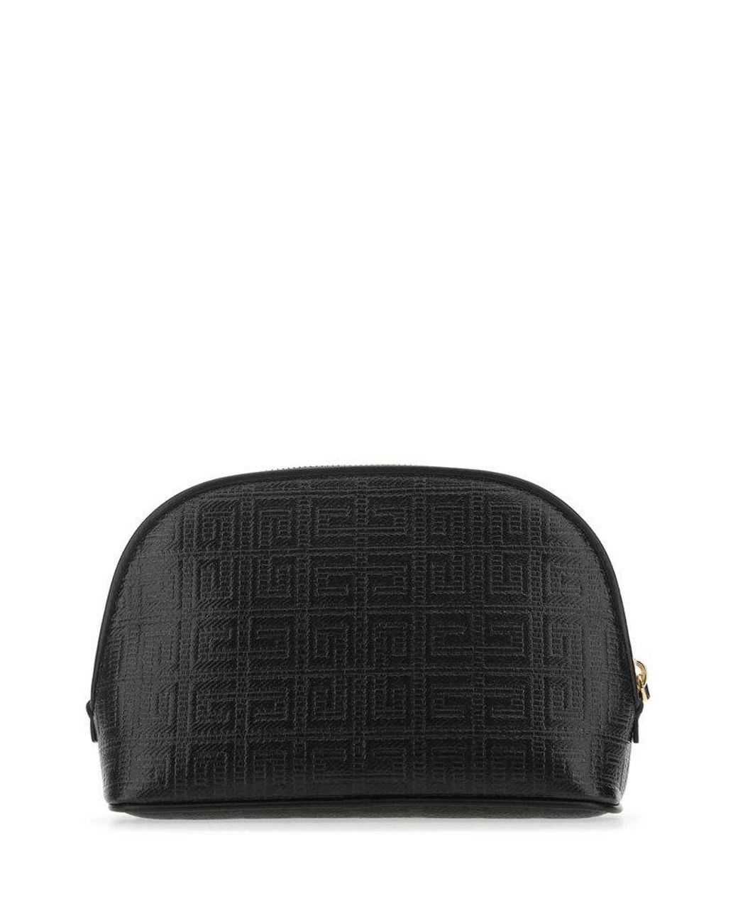 Givenchy Logo-embossed Makeup Bag in Black | Lyst