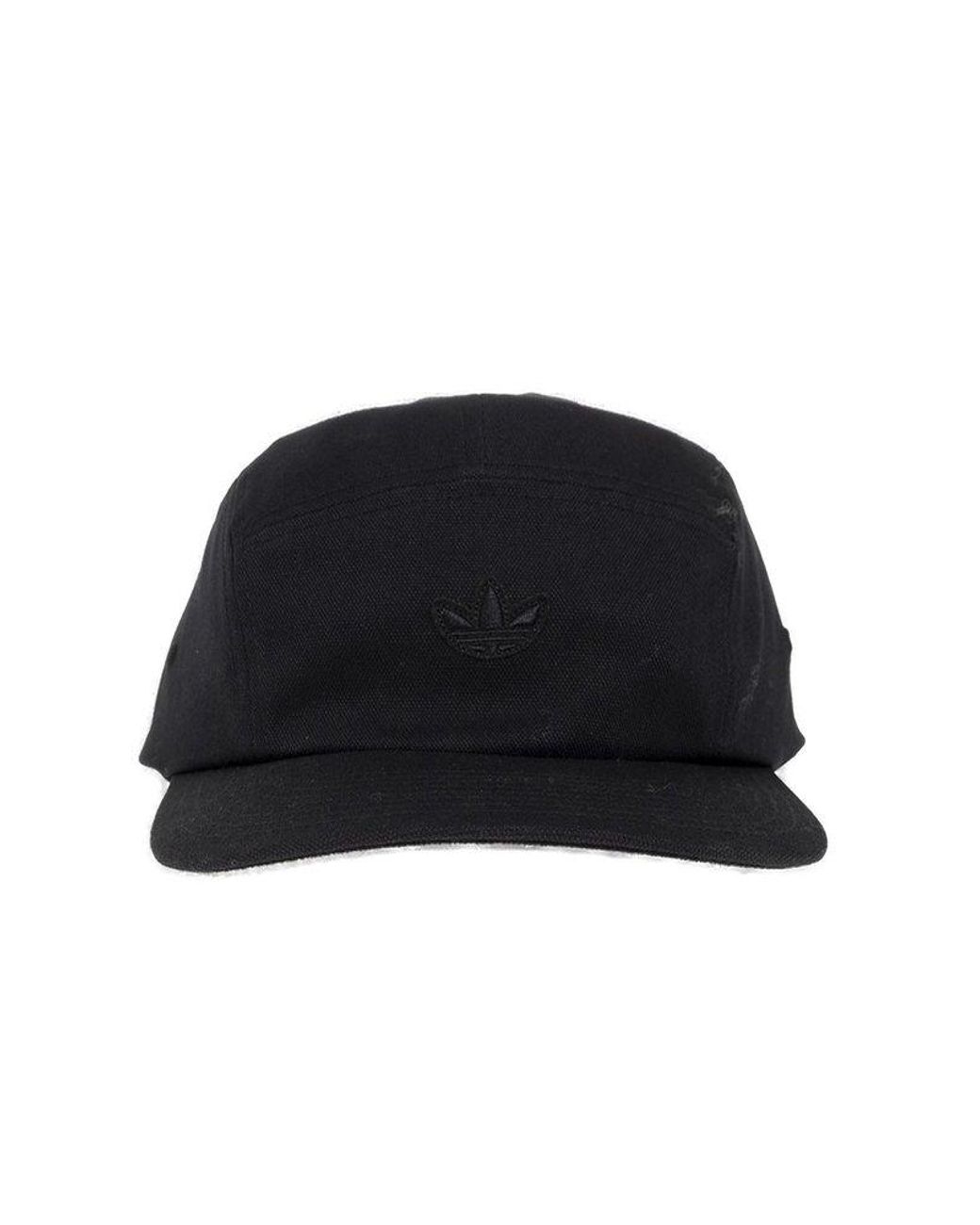 adidas Originals Logo-patch Baseball Cap in Black | Lyst