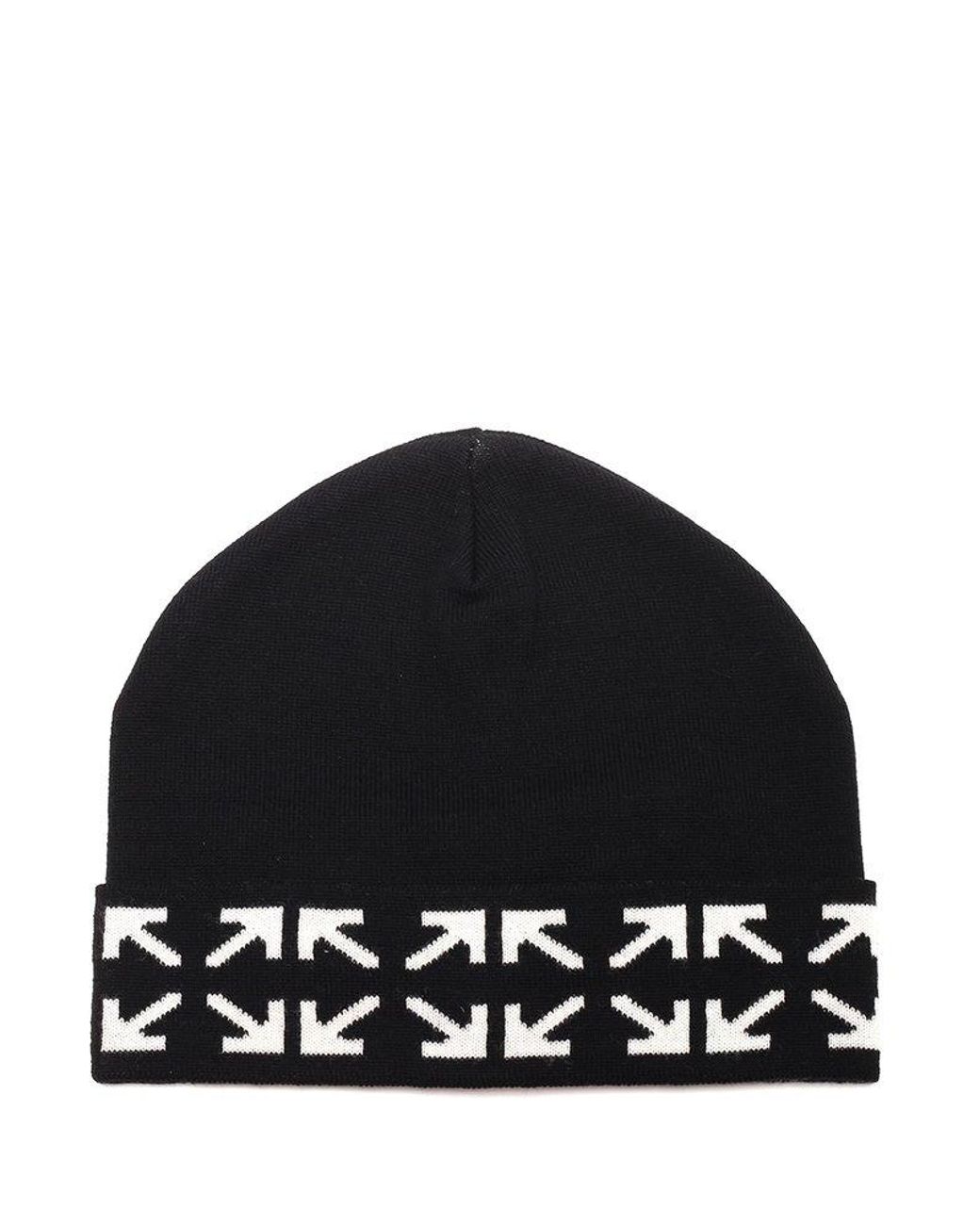 offWhite ARROW BEANIE BLACK OPTICAL試着のみ