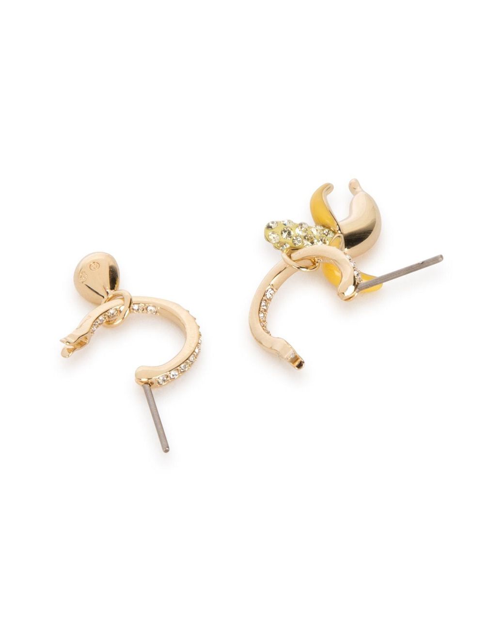 Swarovski No Regrets Banana Earrings in Metallic Lyst UK