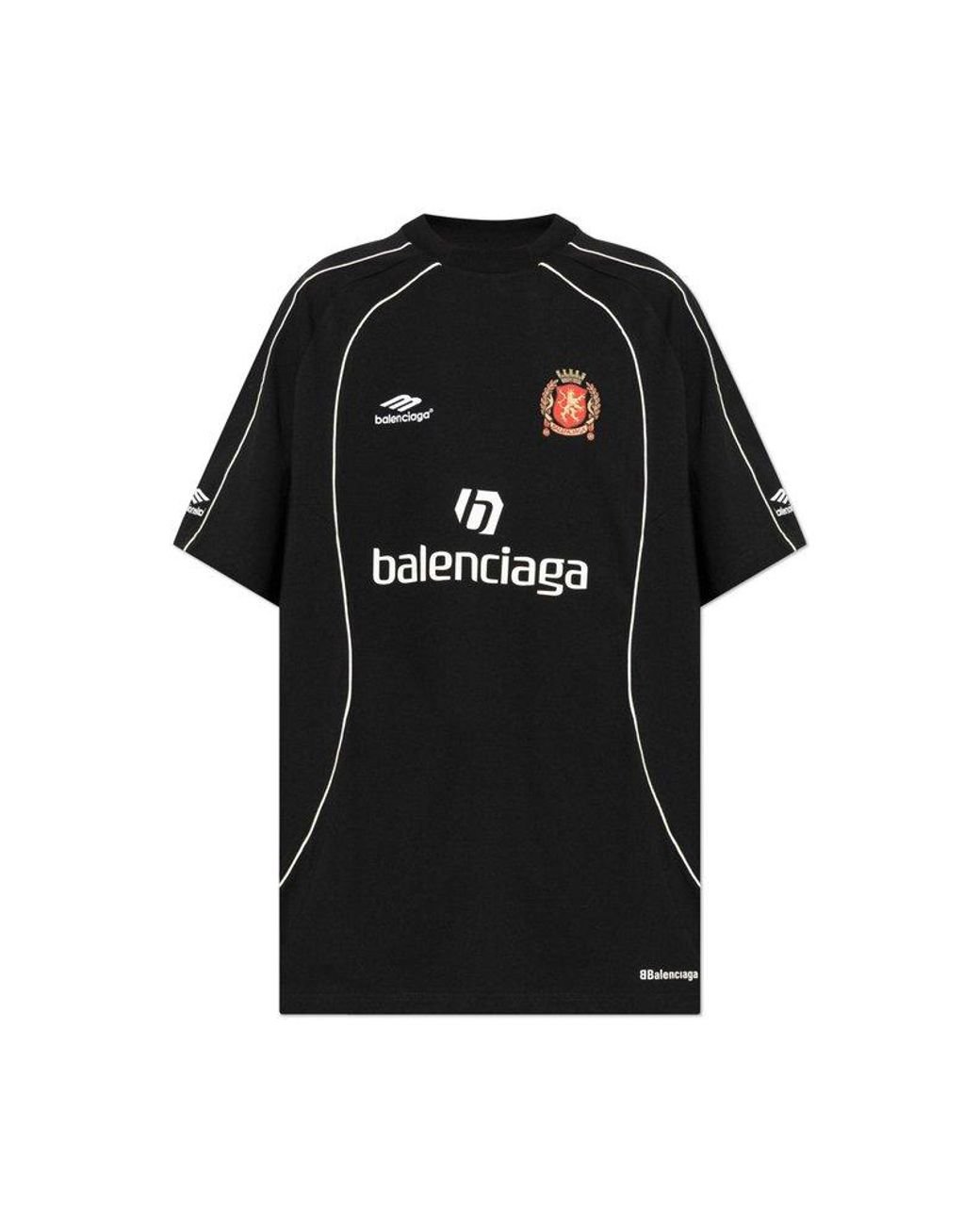 balenciaga-Black-Logo-Printed-