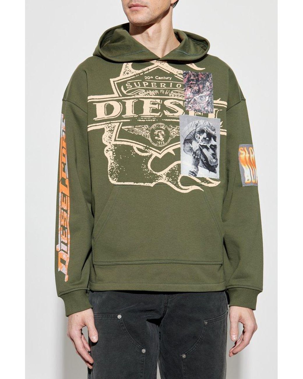 DIESEL★S-Baxt-R1 パーカー diesel-Green-S-Baxt-R1-Hoodie.jpeg