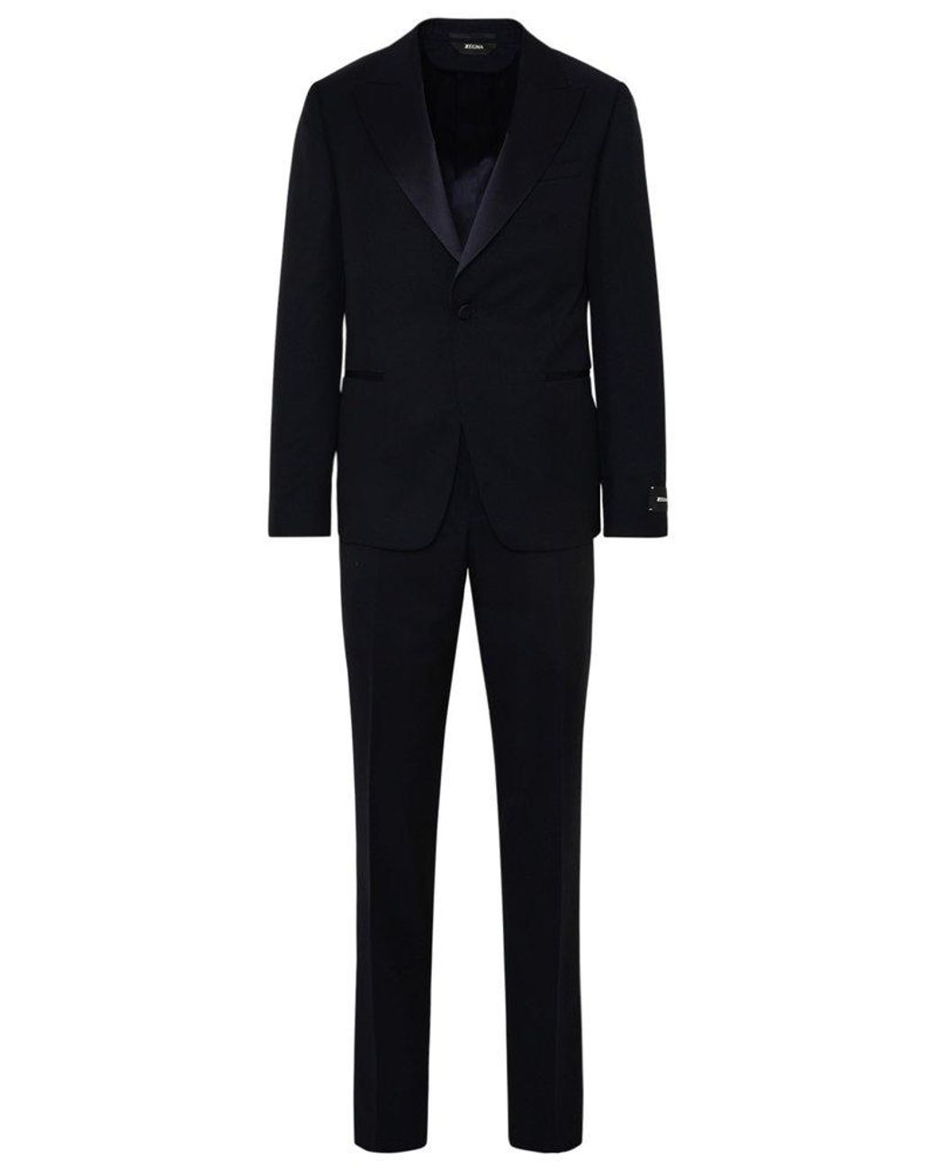 Z Zegna Synthetic Two-piece Tailored Suit in Blue for Men | Lyst