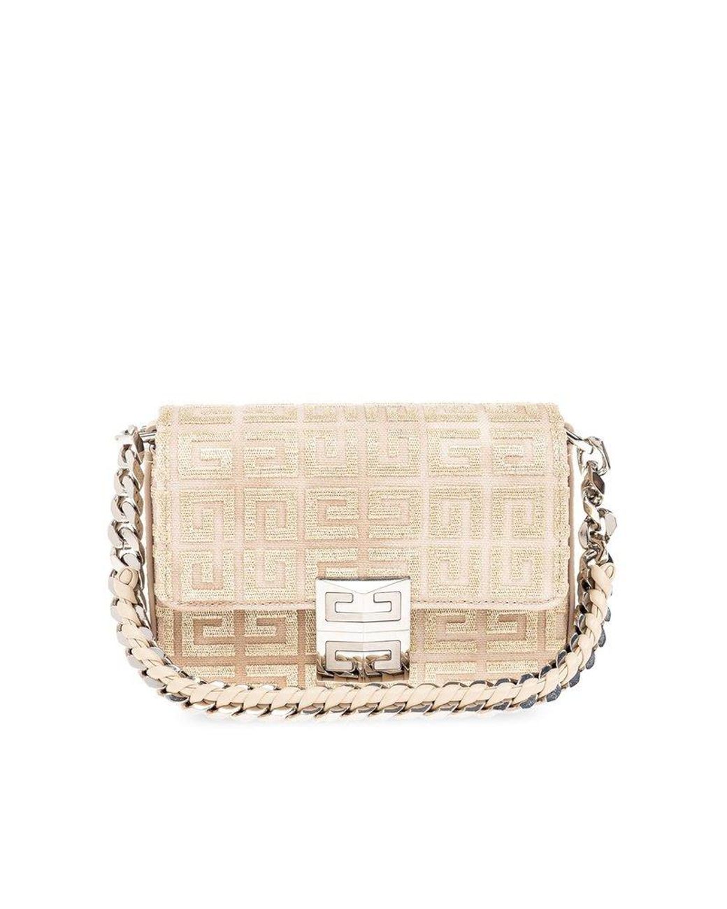 Givenchy '4g Small' Shoulder Bag, in Natural | Lyst Canada