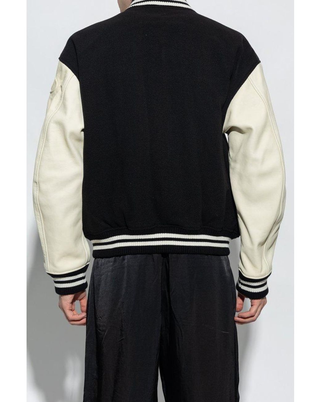 diesel-Black-Varsity-Buttoned- diesel-Black-Varsity-Buttoned-