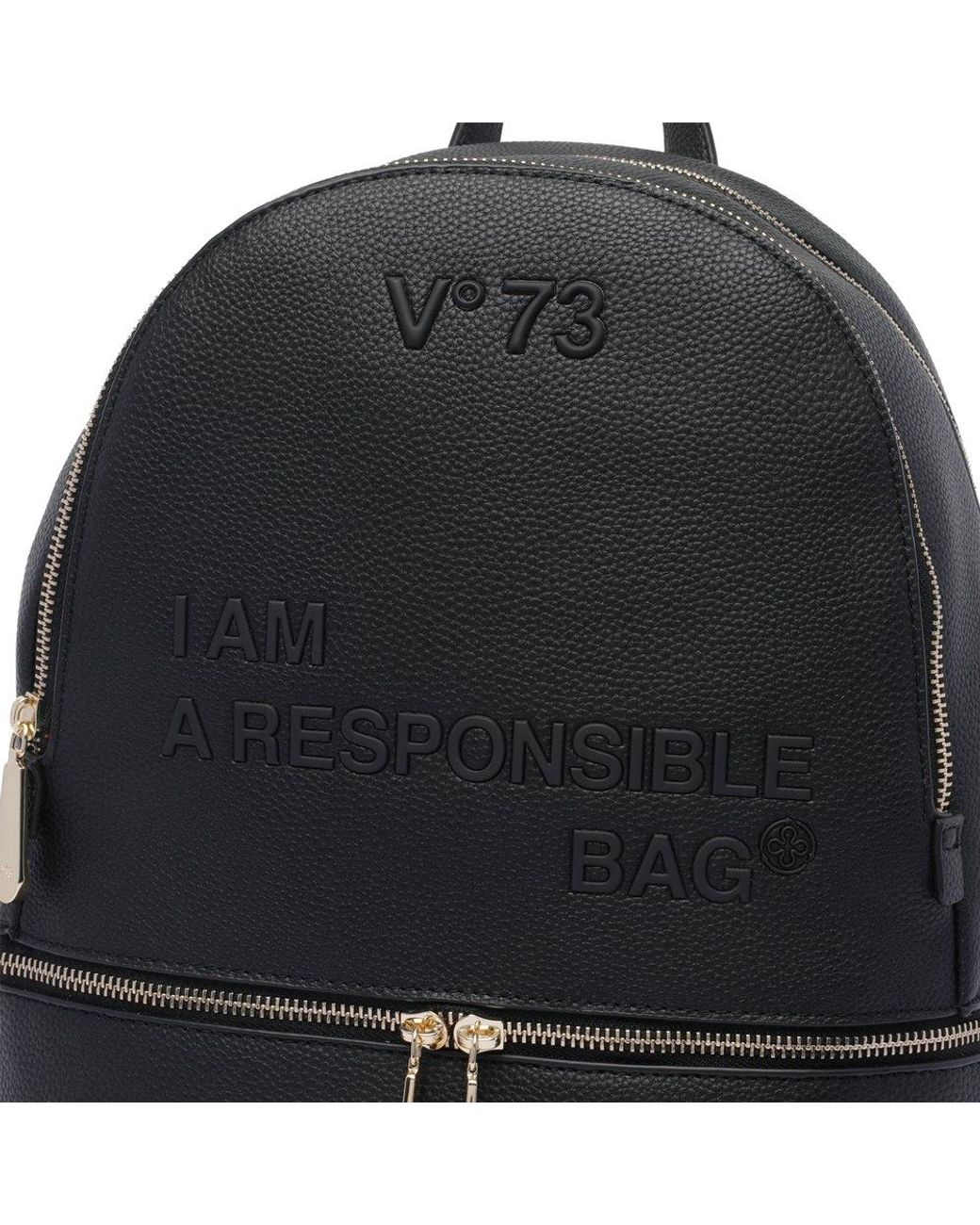 V°73 RESPONSIBILITY NOW BACKPACK V73 Responsibility Now Sports Backpack in Black | Lyst