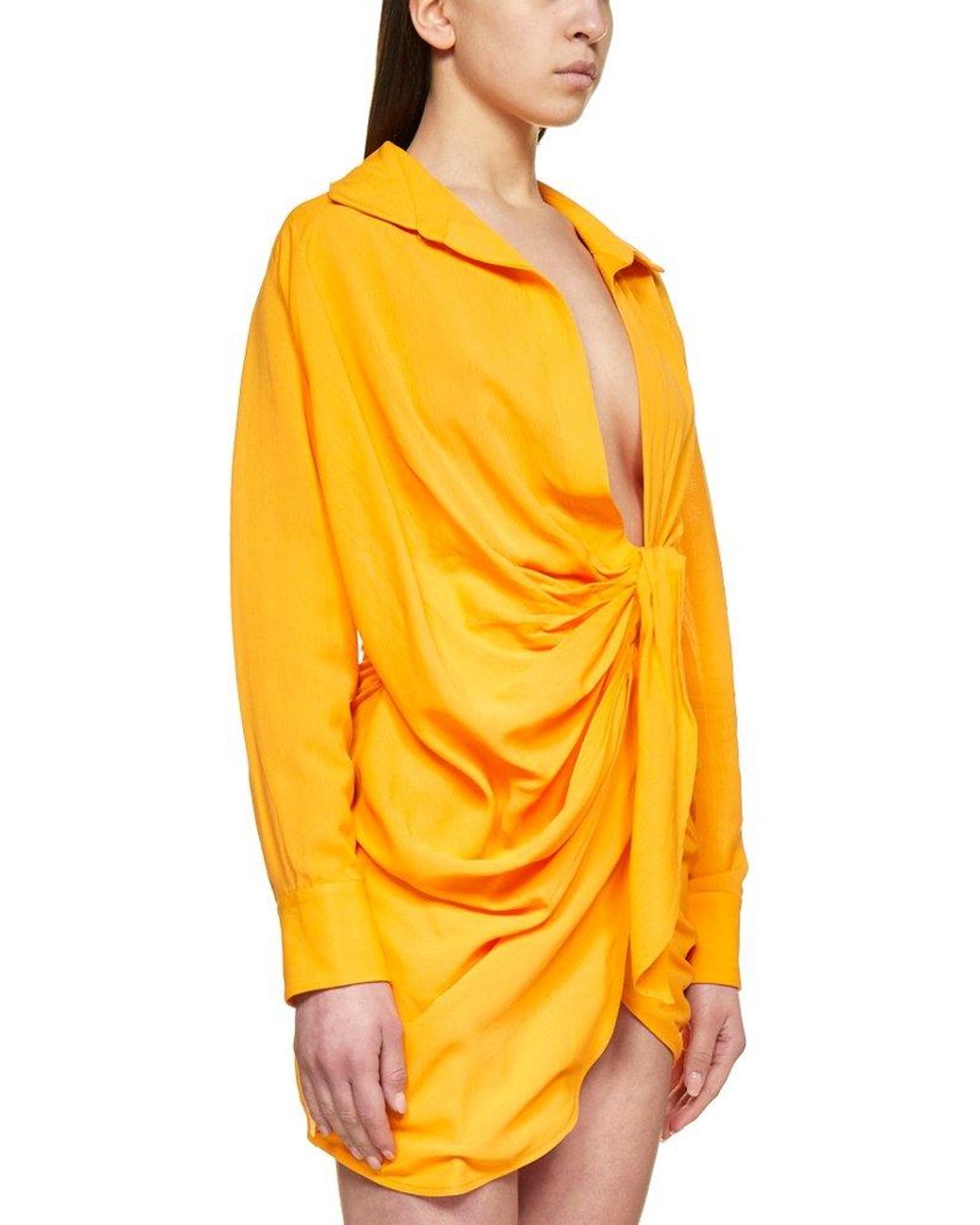 Jacquemus orange dress hotsell