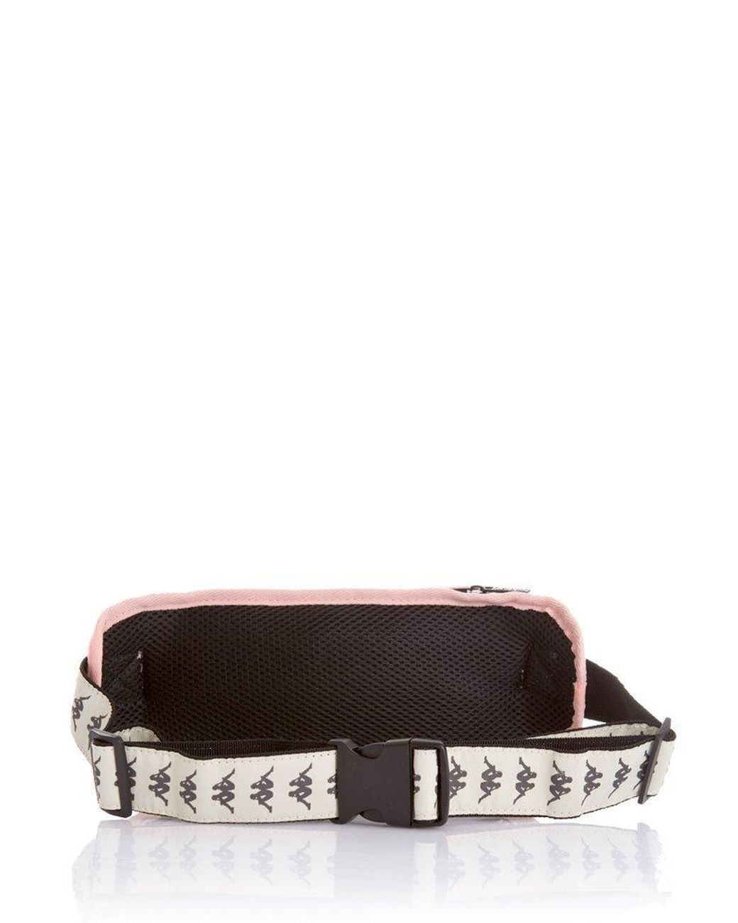 Kappa Logo Embroidered Zipped Belt Bag in Pink | Lyst