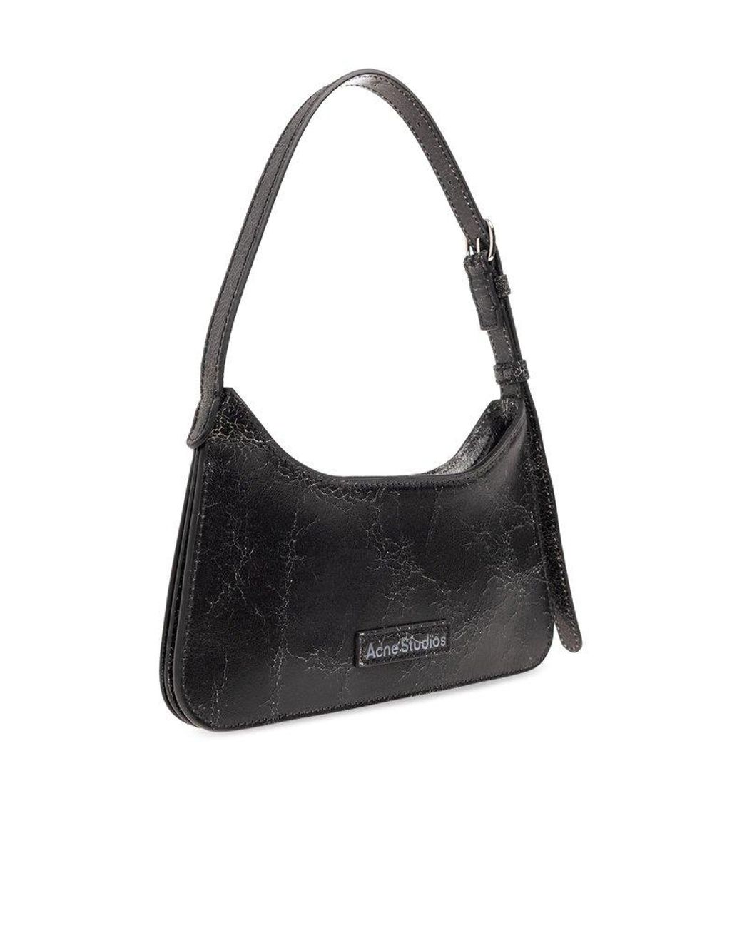 Acne Studios◆Micro Platt Abrasivato ショルダーバッグ Acne Studios - Platt micro shoulder bag - Black