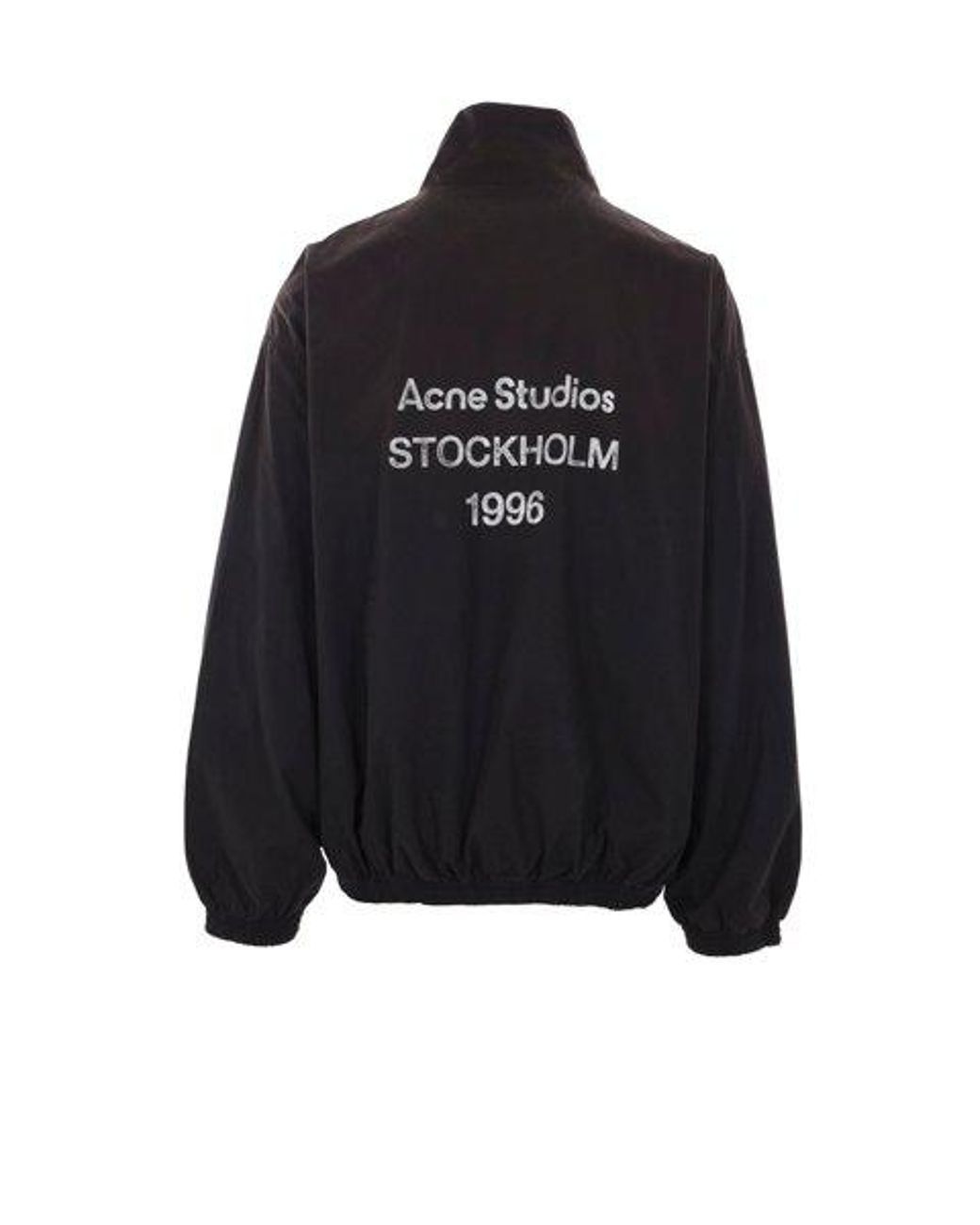 acne-Black-Logo-Printed-Zip-Up