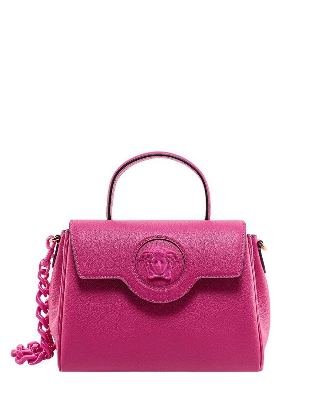 Versace La Medusa Medium Shoulder Bag in Pink Lyst