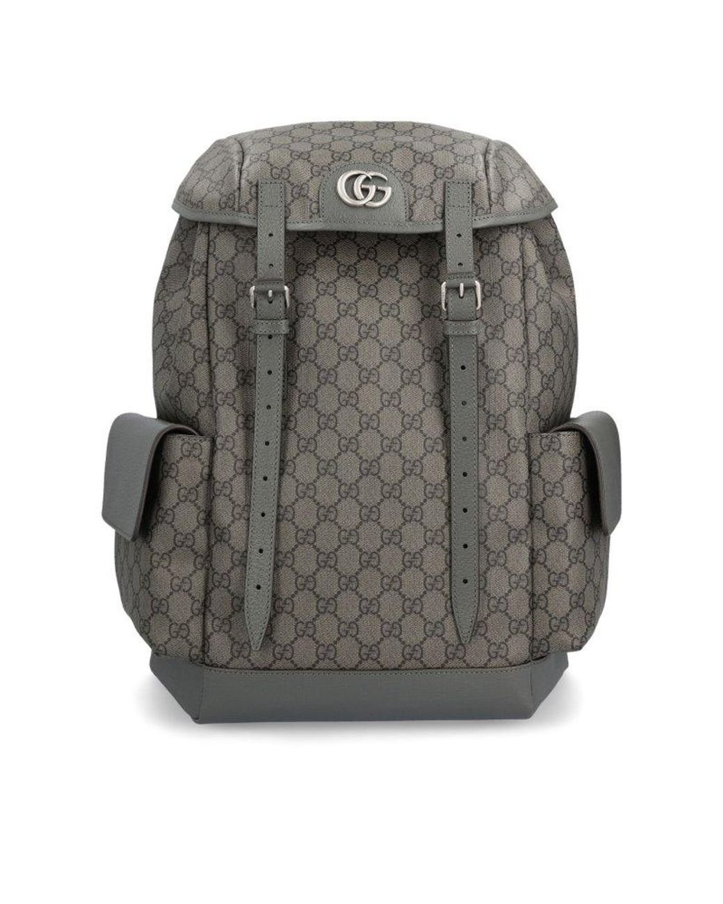 Gucci Ophidia GG Medium Backpack in Gray for Men Lyst