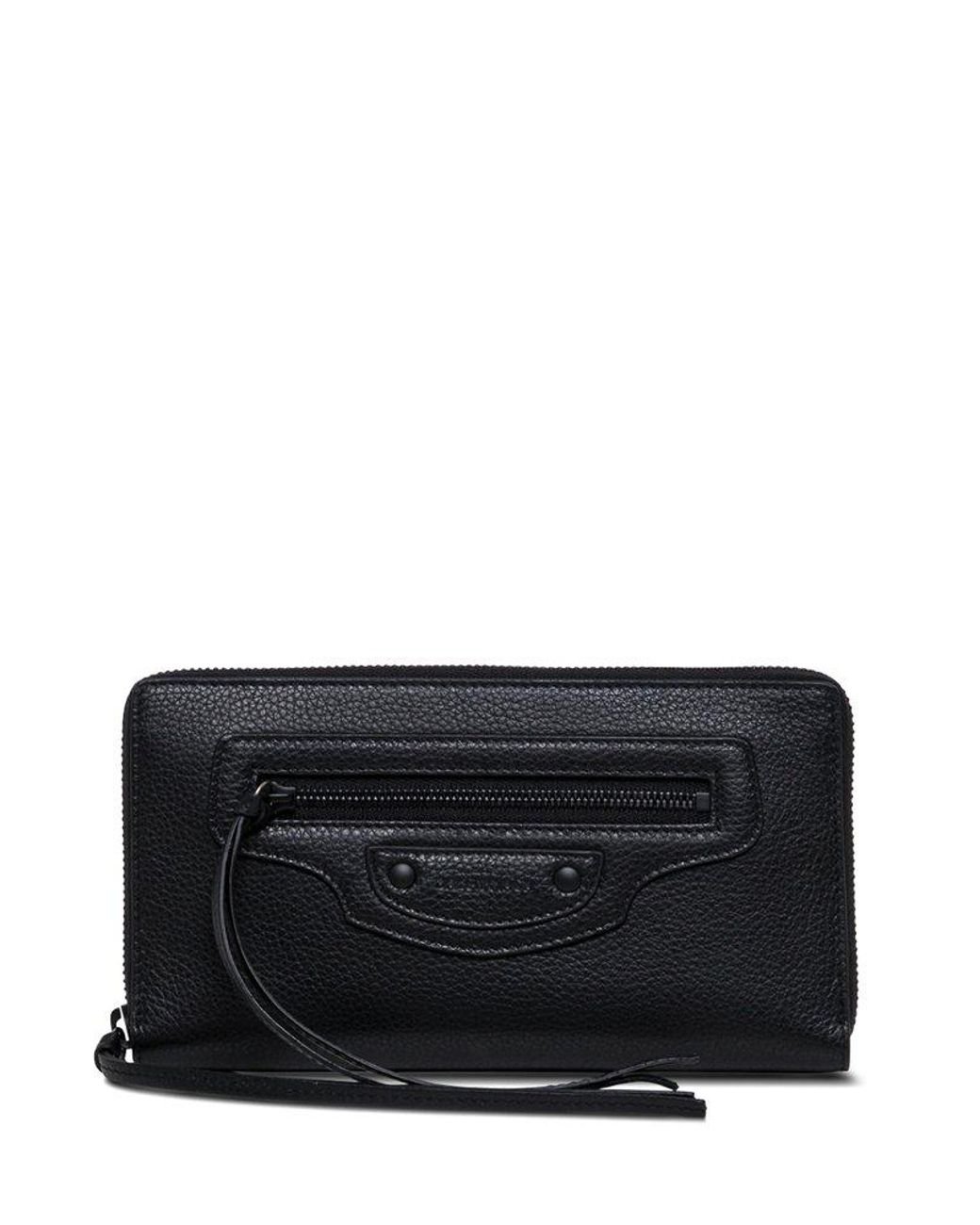 balenciaga continental wallet