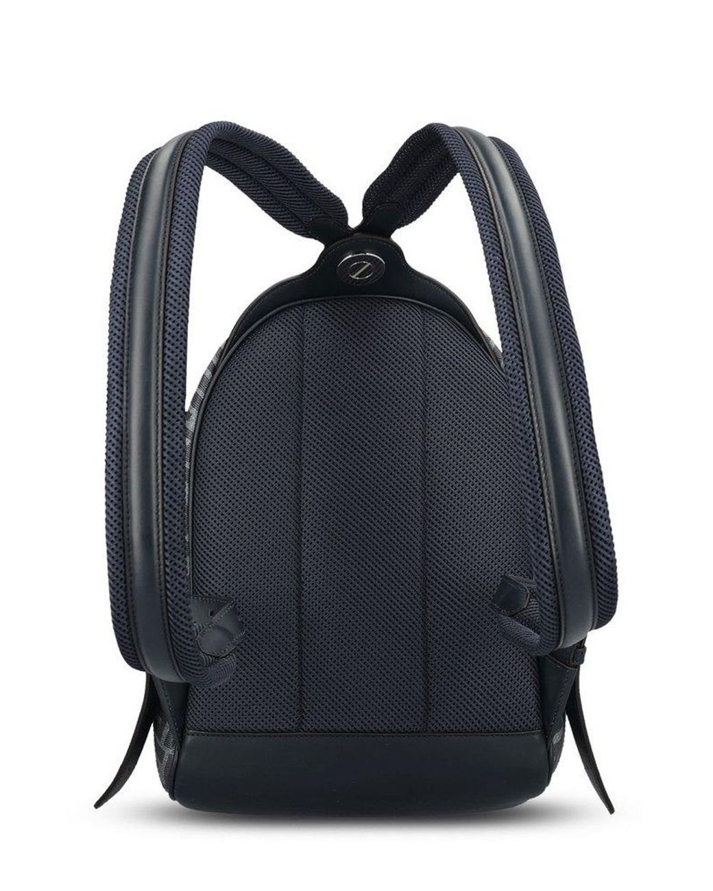 Fendi ◆ Chiodo Diagonal Small Backpack Fendi Chiodo Shadow Diagonal Leather Black | Fendi