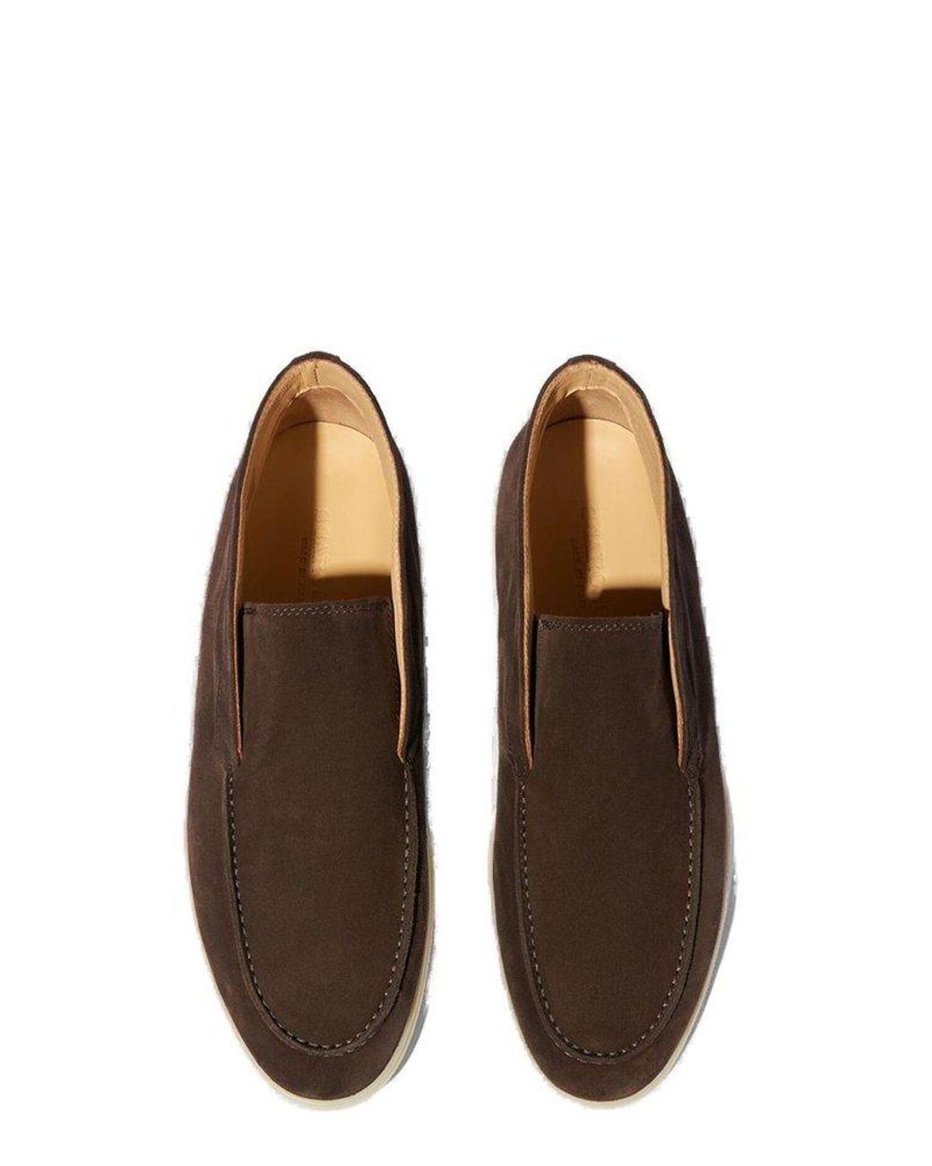SCAROSSO Leonardo Round-Toe Ankle Boots in Brown for Men | Lyst