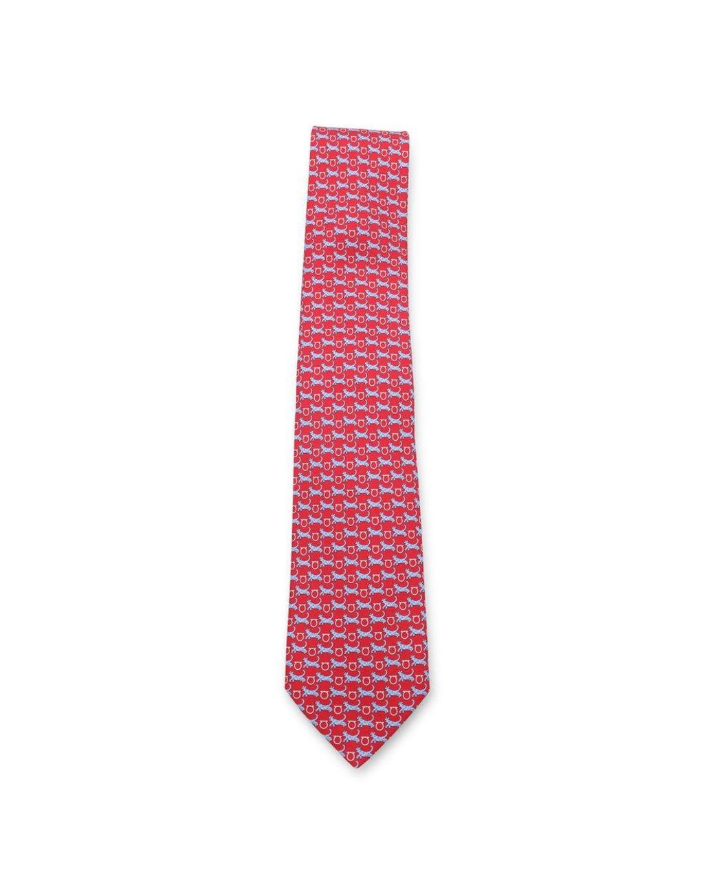 ferragamo hockey tie