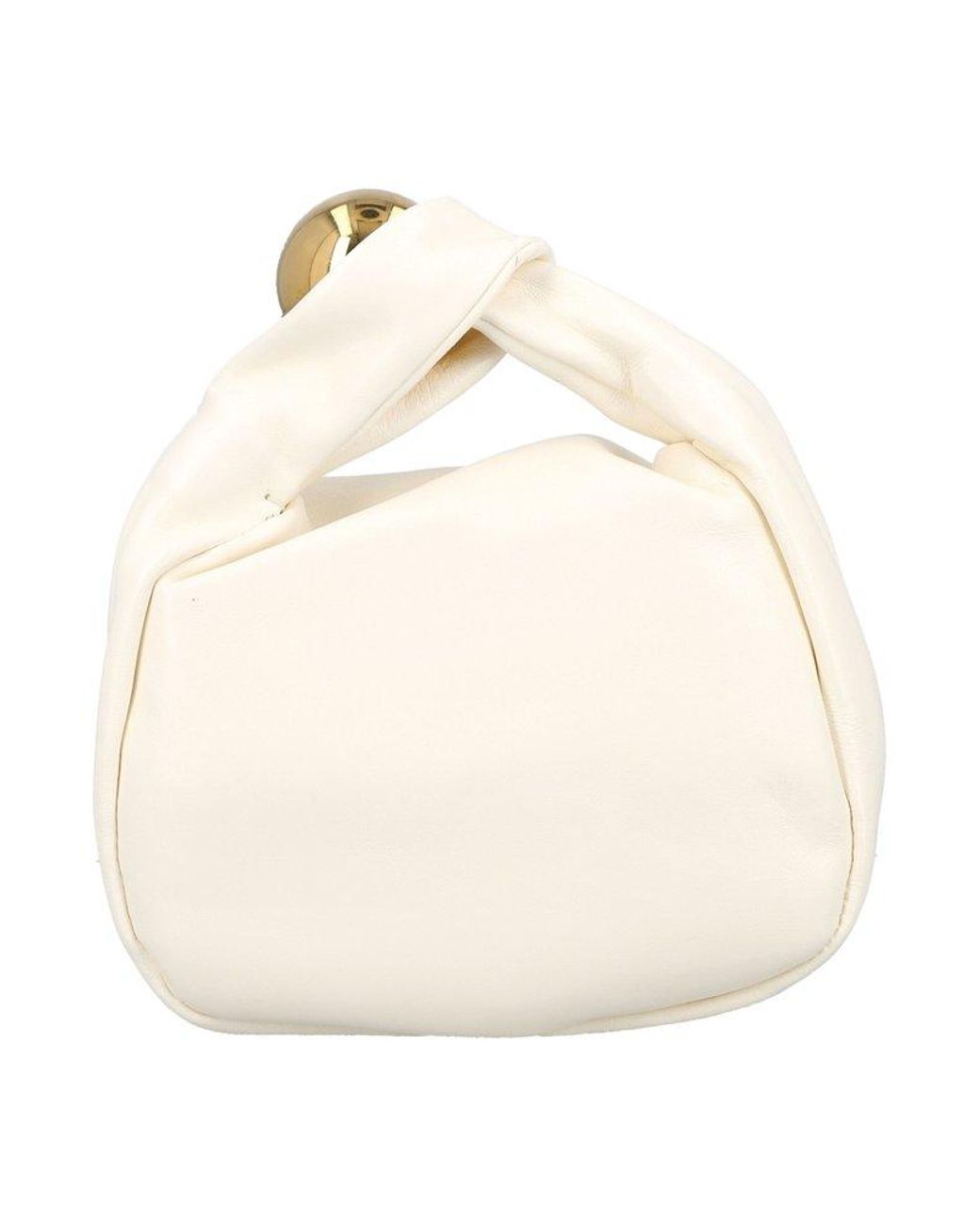 Jil Sander Sphere Pouch in Natural | Lyst