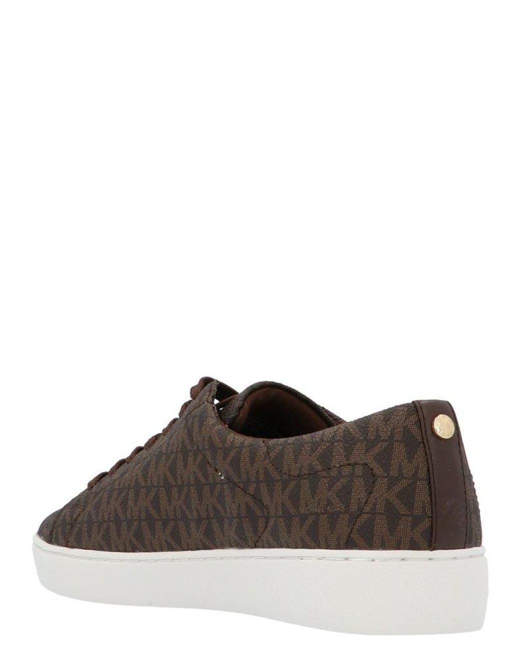 mk brown sneakers