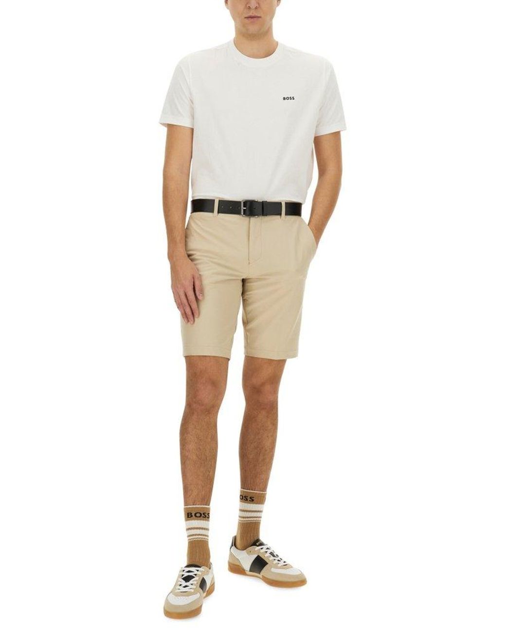 hugo boss tailored shorts