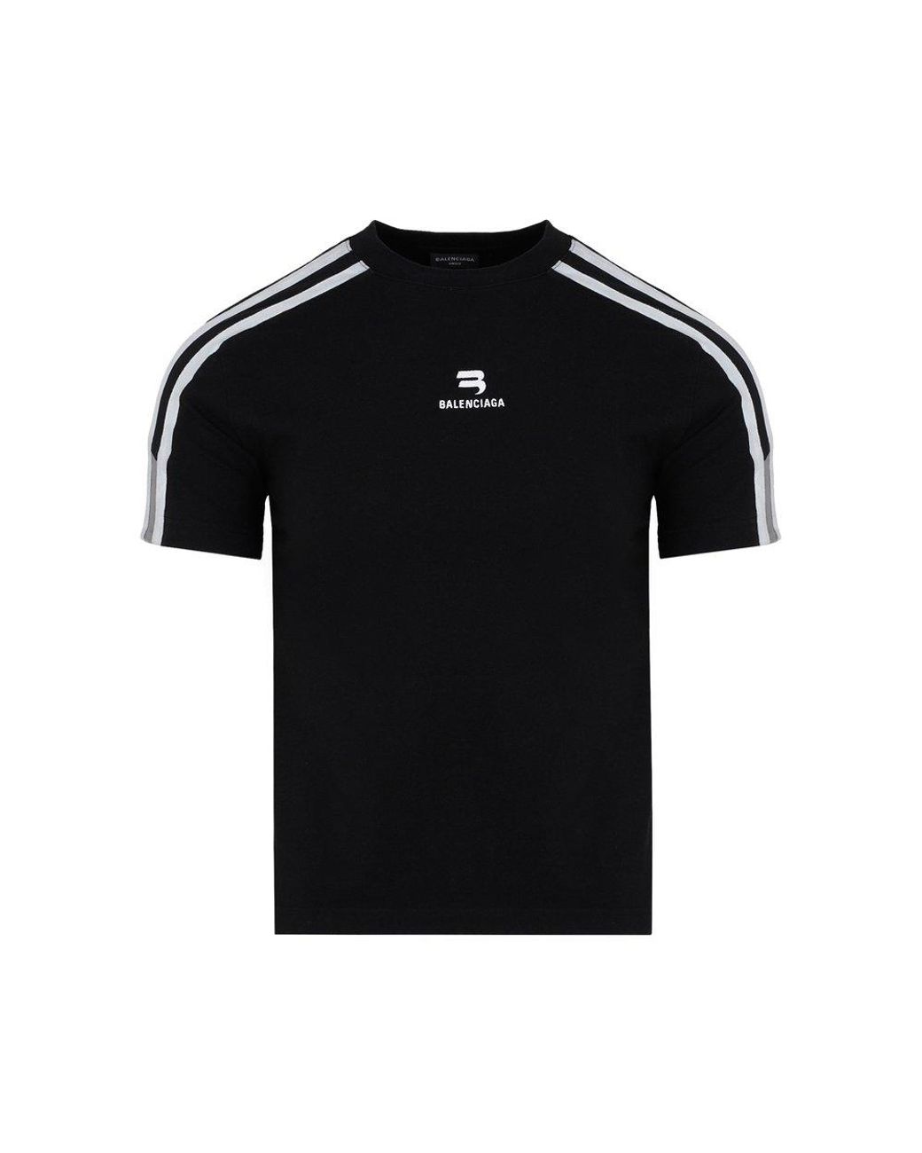 tempo hun er Trofast Balenciaga Shrunk T-shirt in Black for Men | Lyst