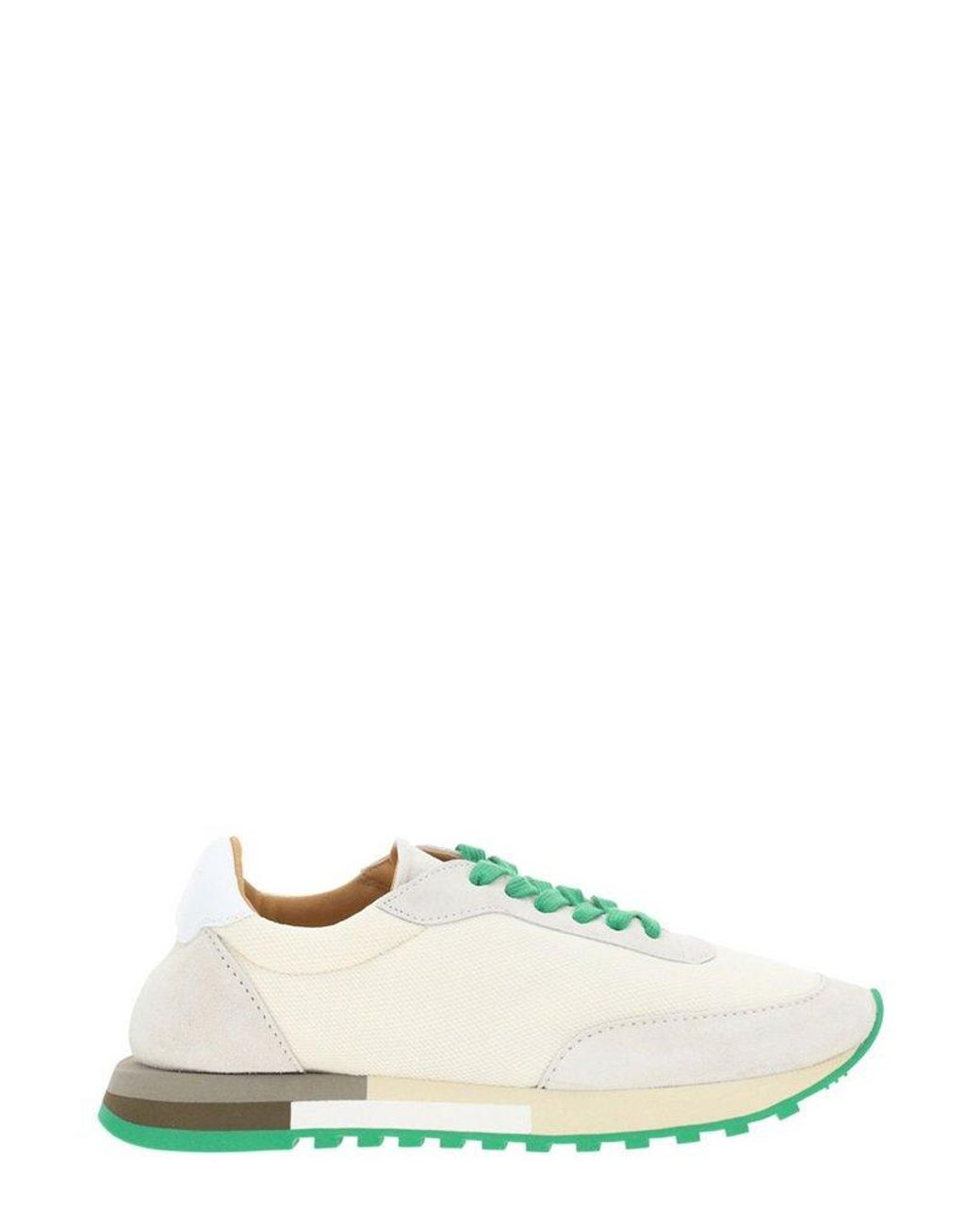 The Row Owen Runner Panelled Sneakers in White | Lyst