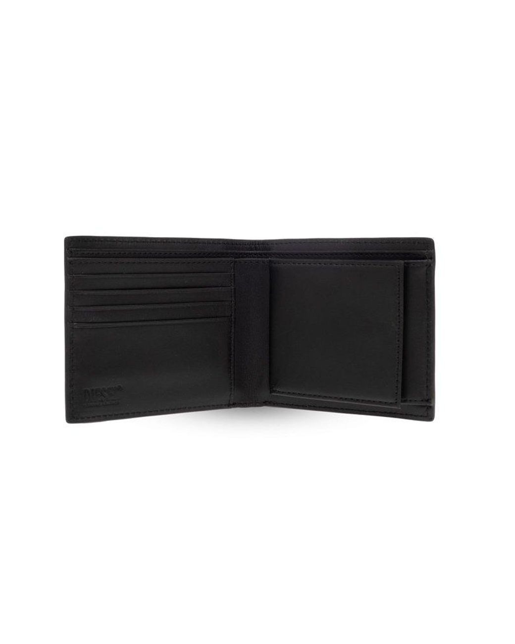 DIESEL Bi-fold Coin S 3d Wallet in Black | Lyst Australia