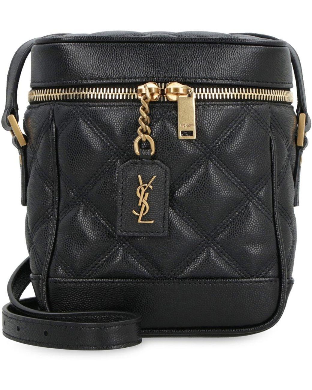 Saint Laurent 80's Vanity Shoulder Bag in Black Lyst