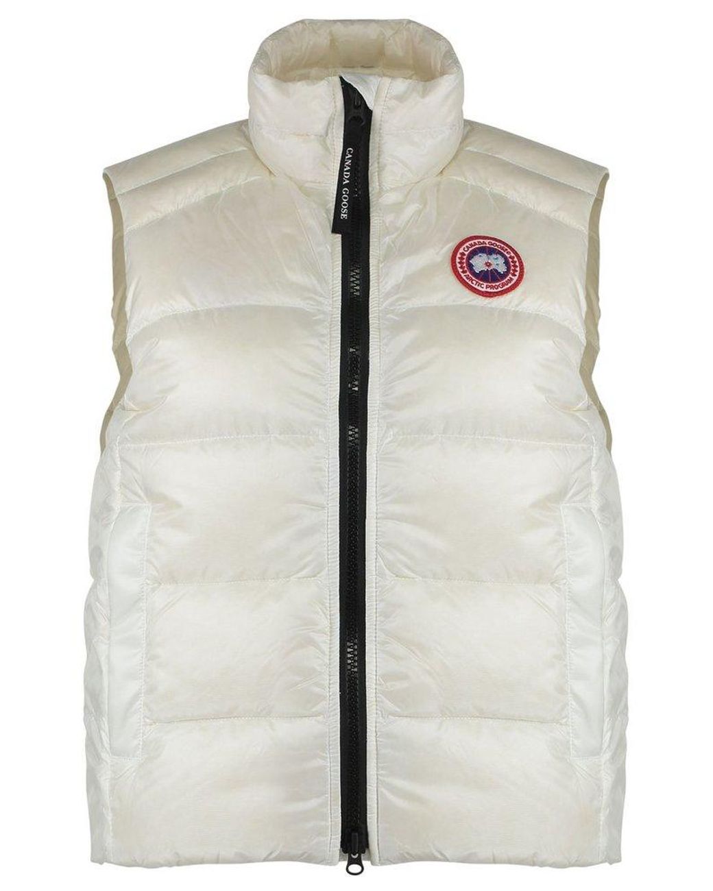 White Camo Canada Goose Gilet Canada Goose Classical Snow
