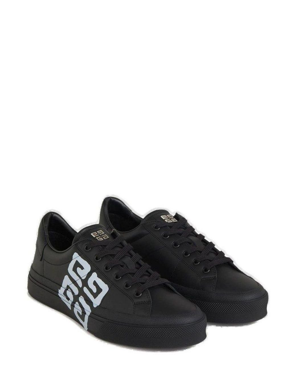 Givenchy X Josh Smith City Sport Lace-up Sneakers in Black for Men | Lyst