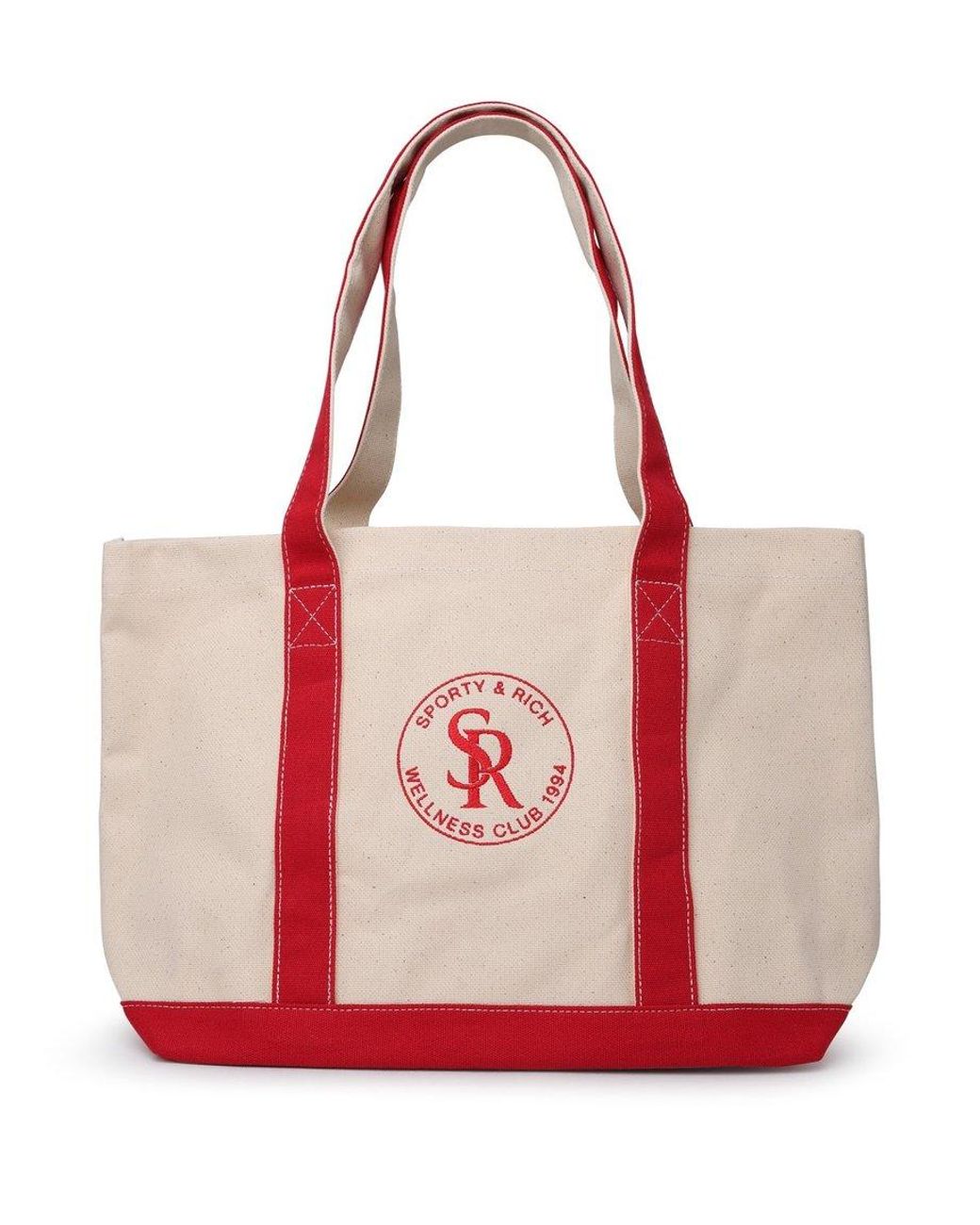 Mini Crest Contrast Tote Bag