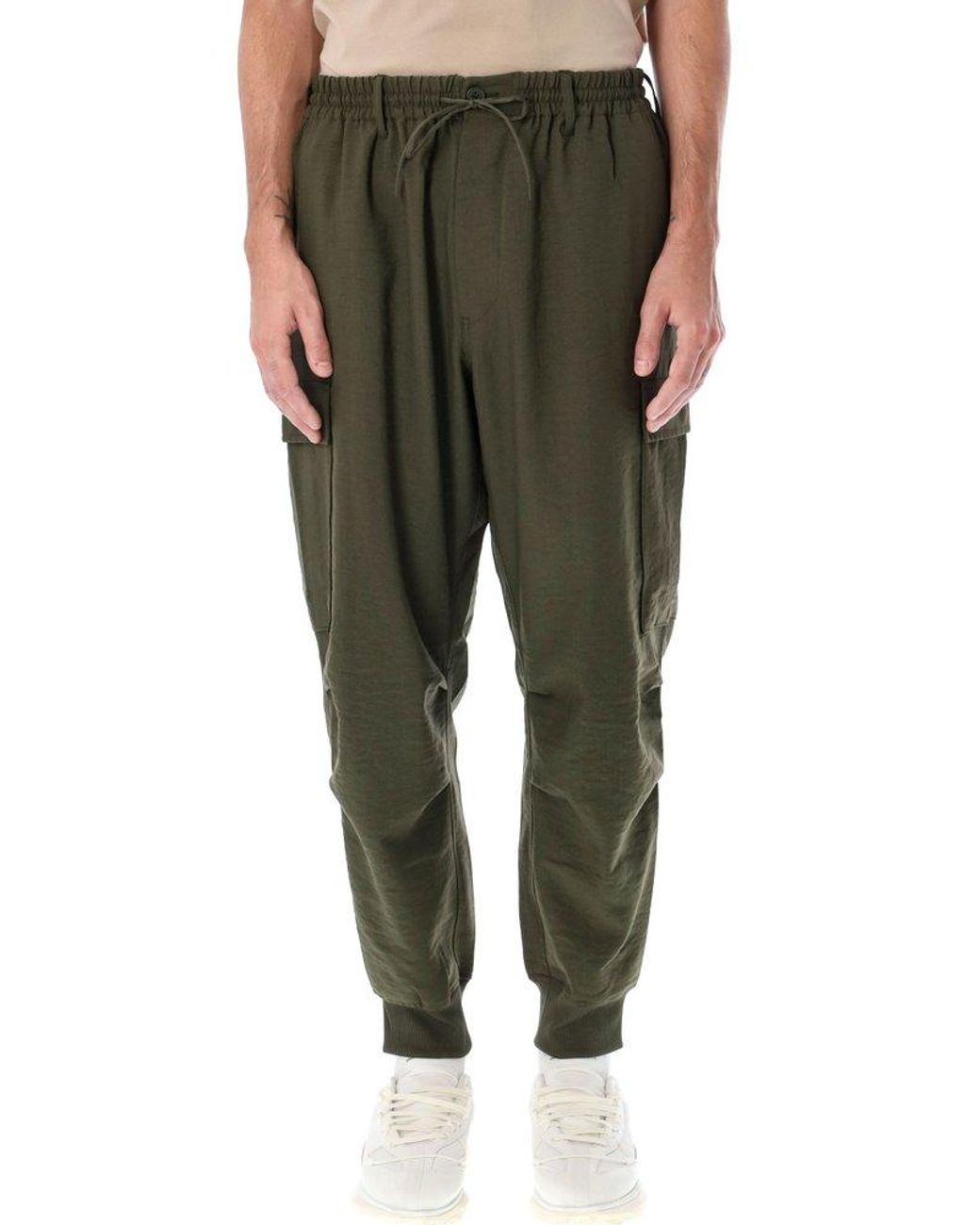 Y3 Classic Sport Uniform Cuffed Cargo Pants in Green for Men Lyst