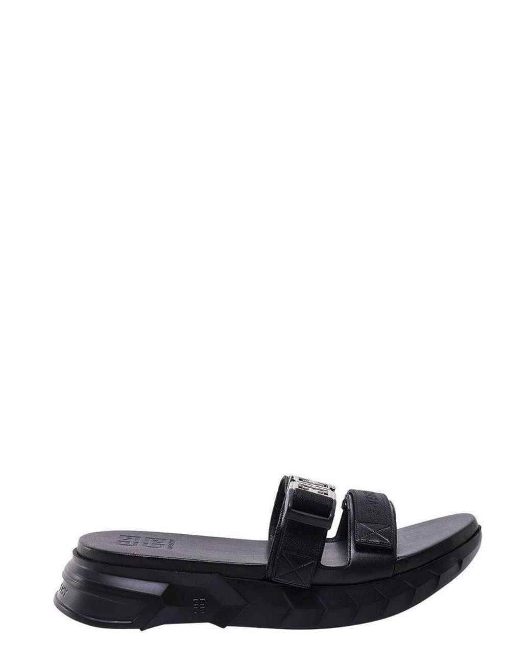 Givenchy Marshmallow Double strap Slides in Black for Men Lyst
