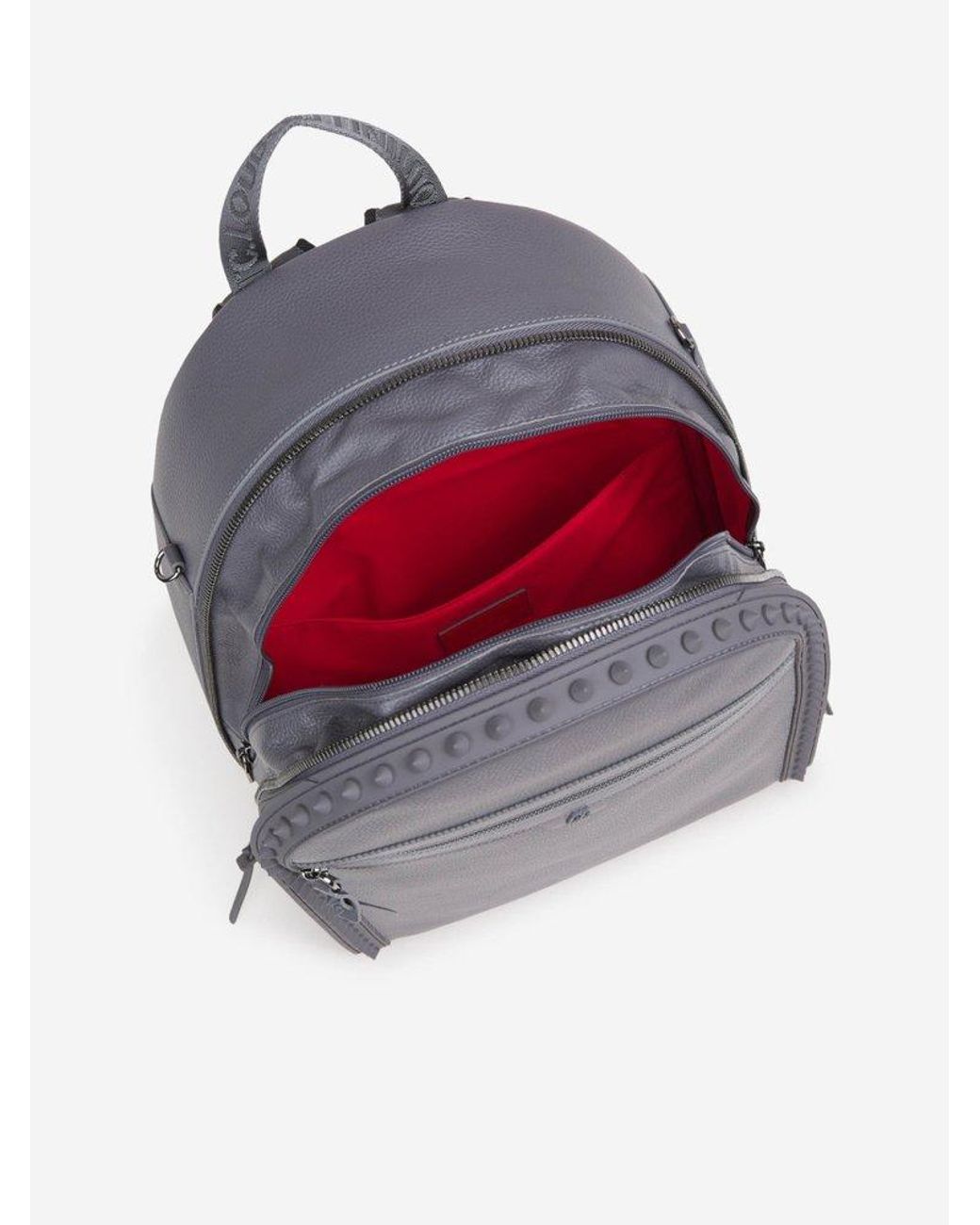 Christian Louboutin Silver Backpack, Jewel Encrusted Rucksack, Worn Once,  Sample