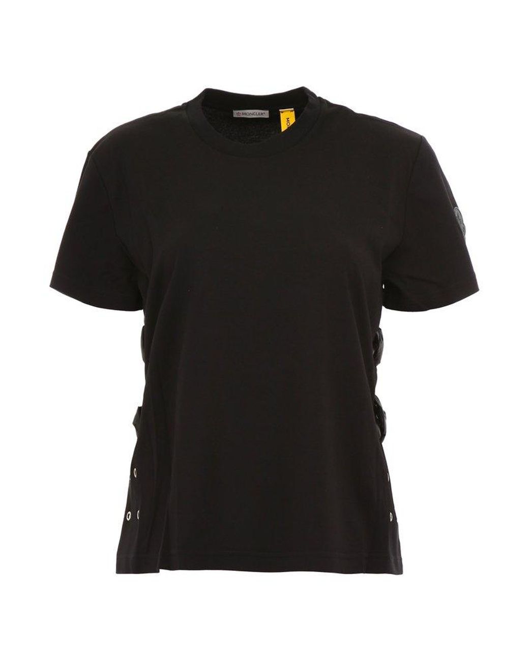 Moncler Genius Moncler X Noir Kei Ninomiya Side Lace-up T-shirt in