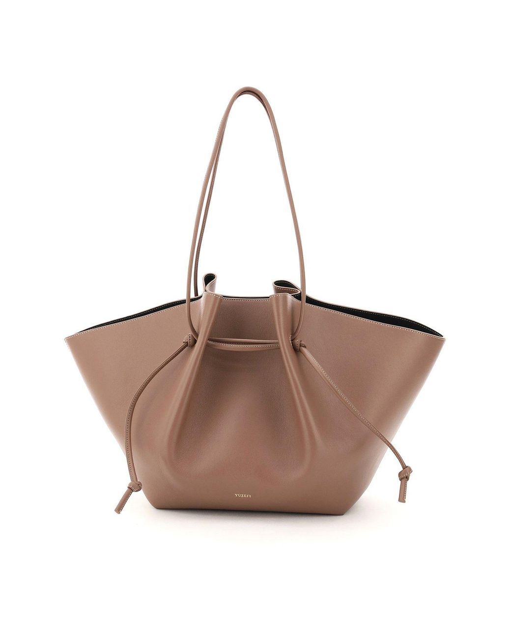 Yuzefi Large Mochi Bag in Brown | Lyst Canada