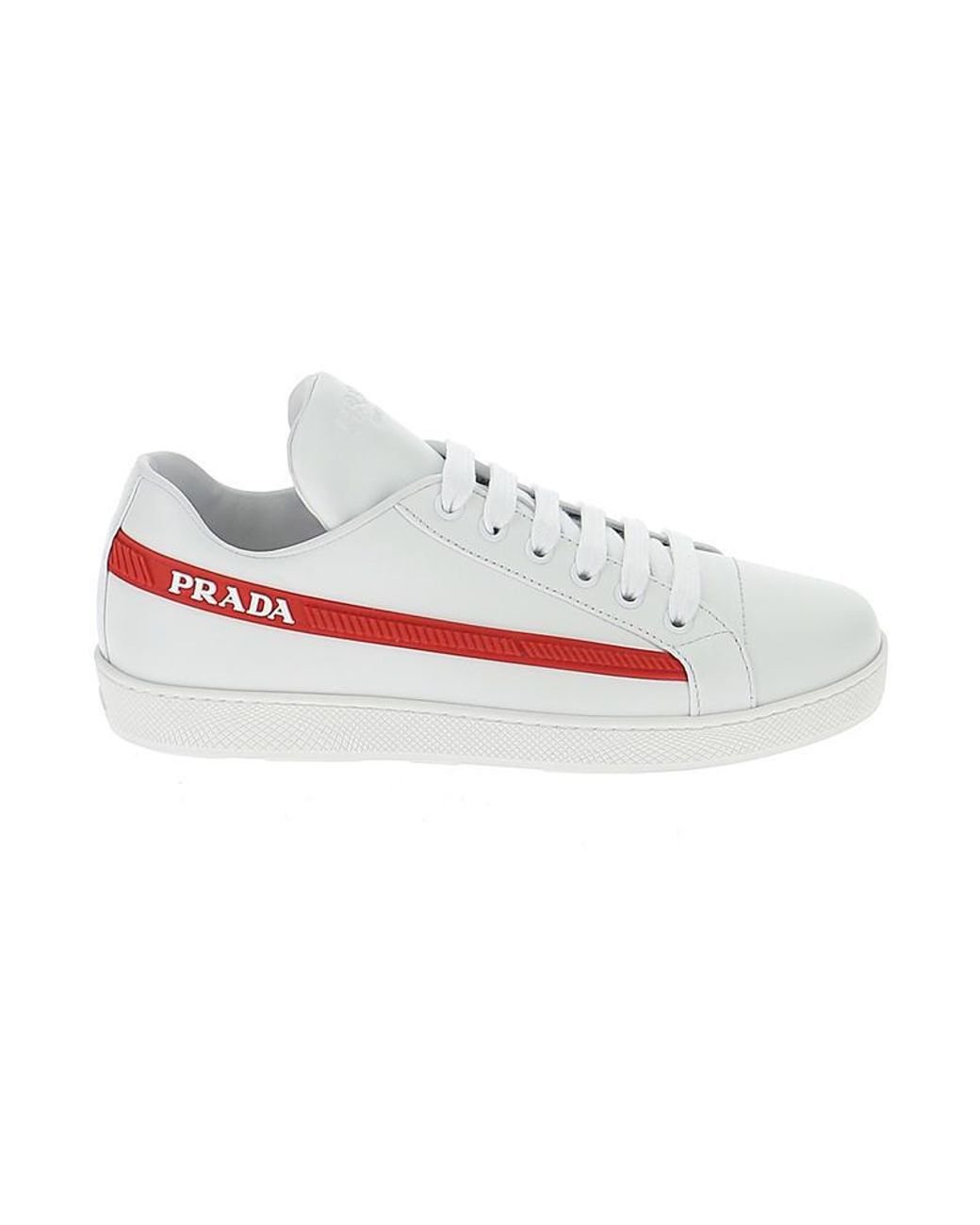 Prada logo cheap sneakers