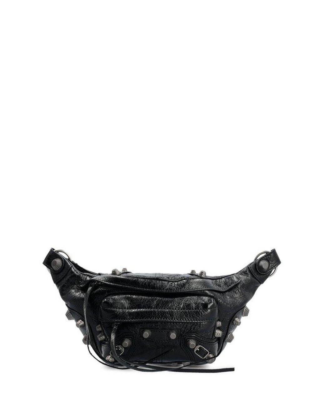 Balenciaga black fanny pack sale