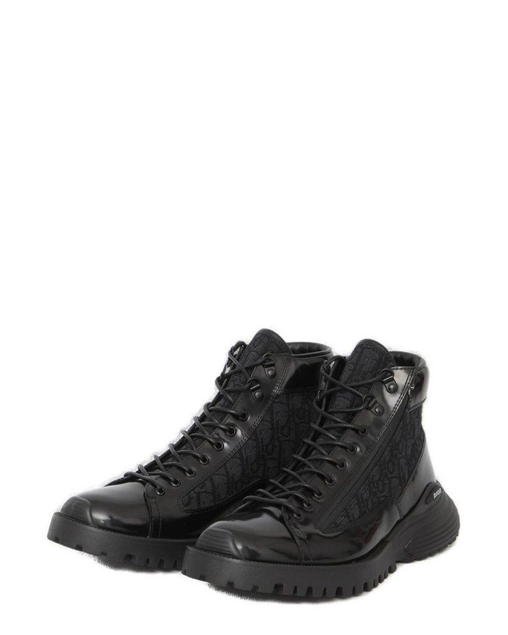 DIOR COMBAT MID TOP BOOTS DIOR COMBAT MID TOP BOOTS