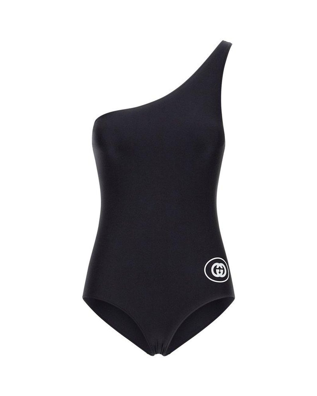 Gucci One-piece Swimsuit in Blue | Lyst