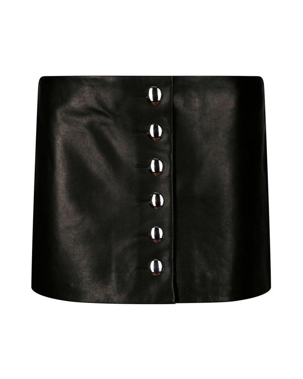 スカート KHAITE MINI SKIRT JAXON Jaxon Skirt in Black – KHAITE
