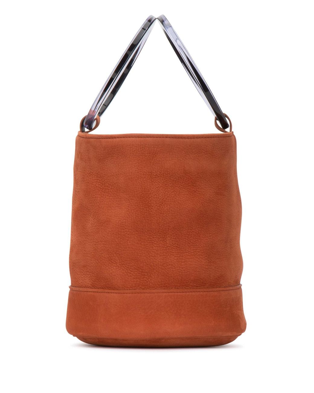 Simon Miller Leather Medium Bonsai Bucket Bag in Red - Lyst