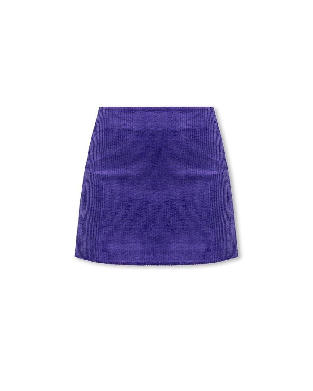 Corduroy skirt cos top