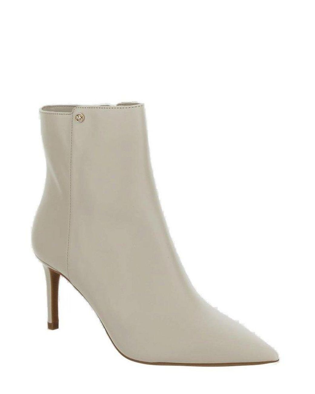 Michael kors online white ankle boots