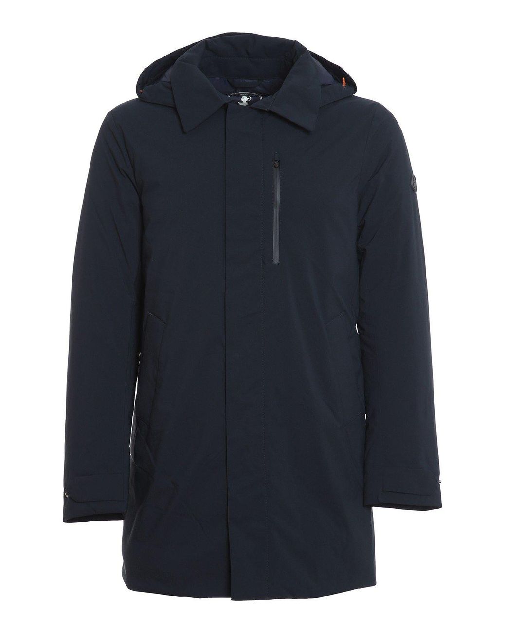 Save The Duck Synthetic Matty Hooded Down Coat in Blue for Men - Lyst
