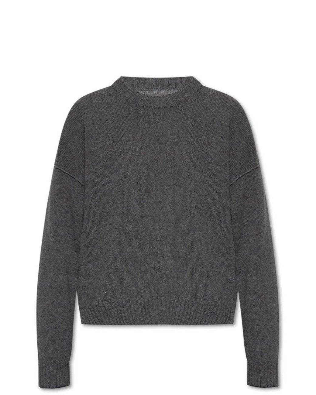 Zadig & Voltaire 'markus' Cashmere Sweater in Gray | Lyst