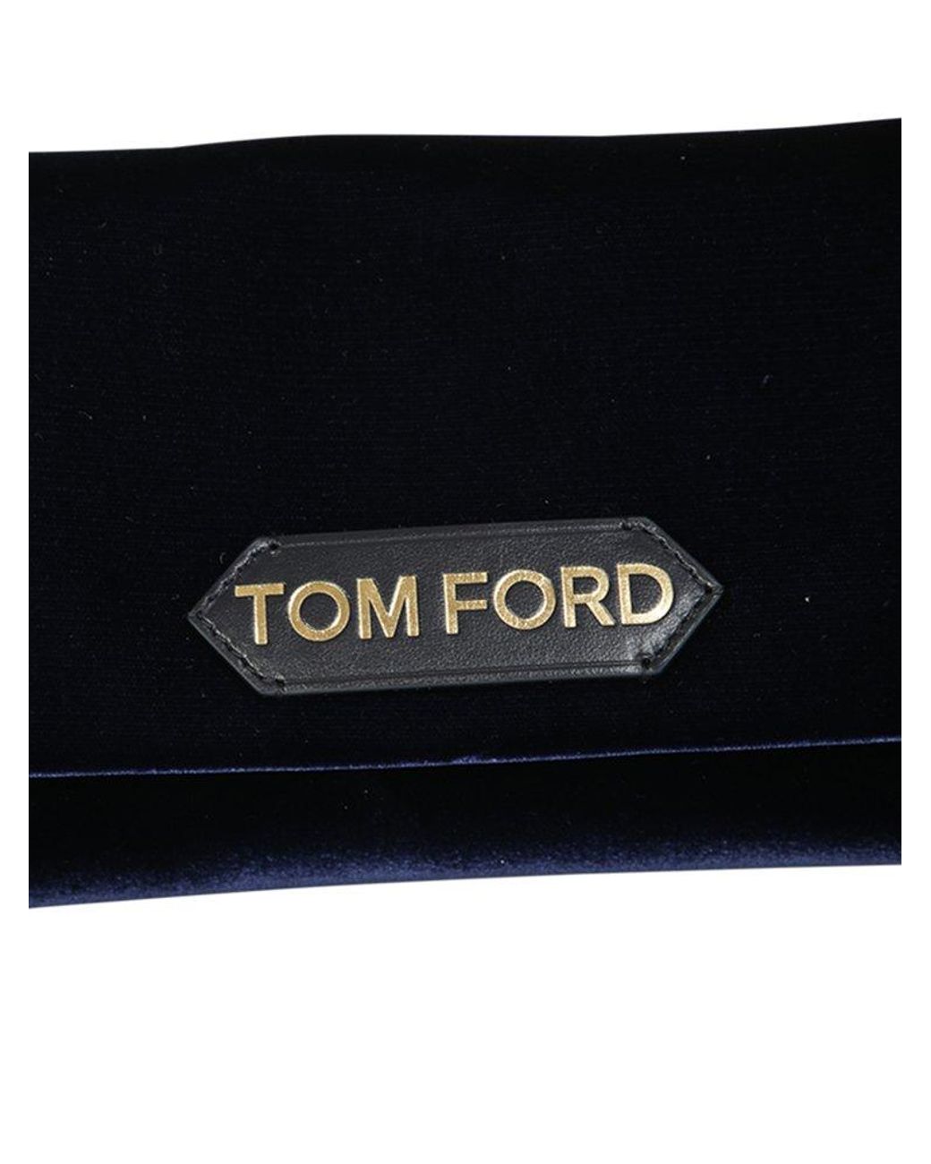 Tom Ford Velvet Label Mini Chain Bag in Blue | Lyst