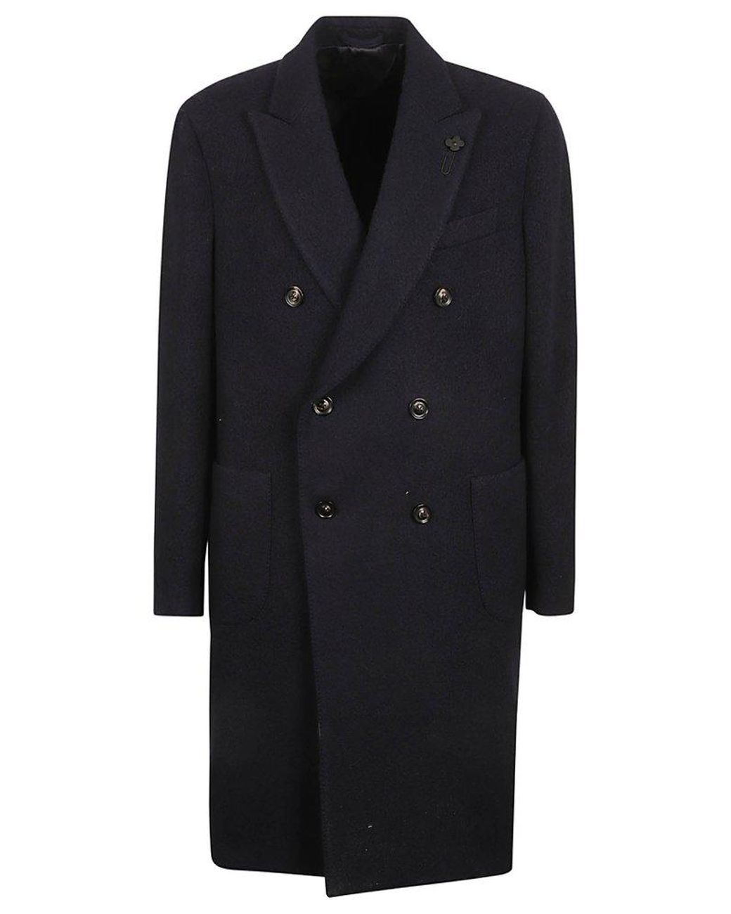 Mens clearance peak coat